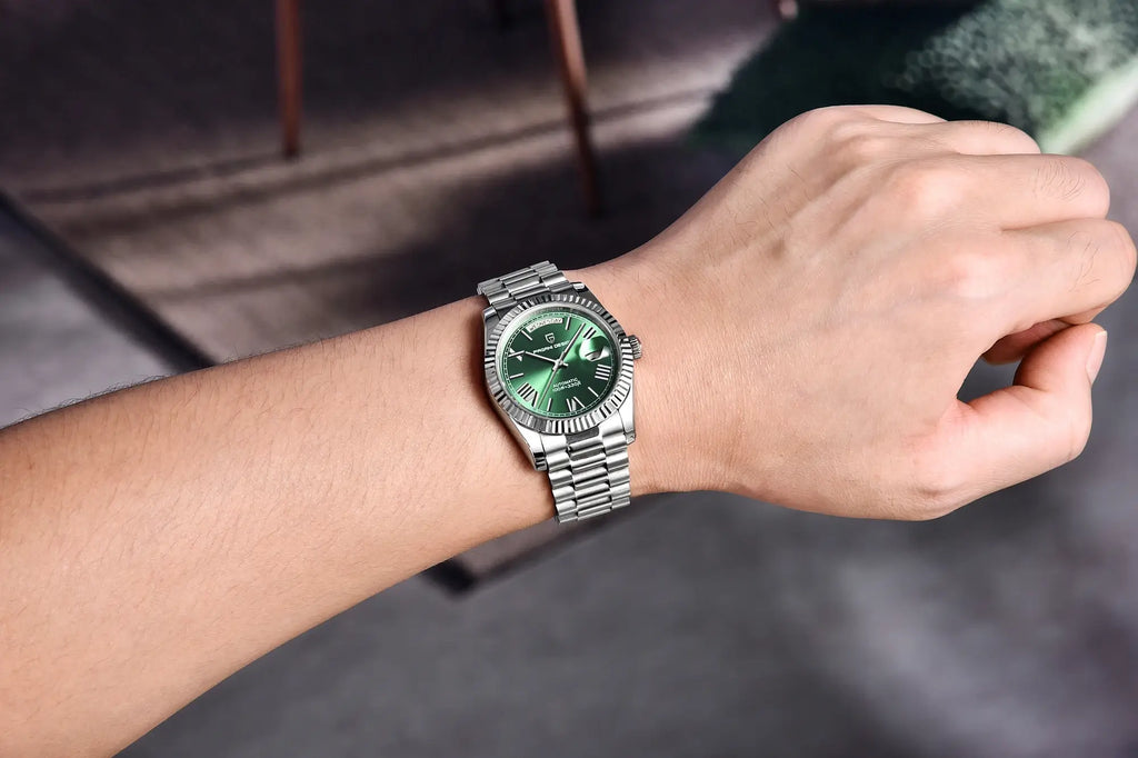 Montre automatique homme élégante pour bureau