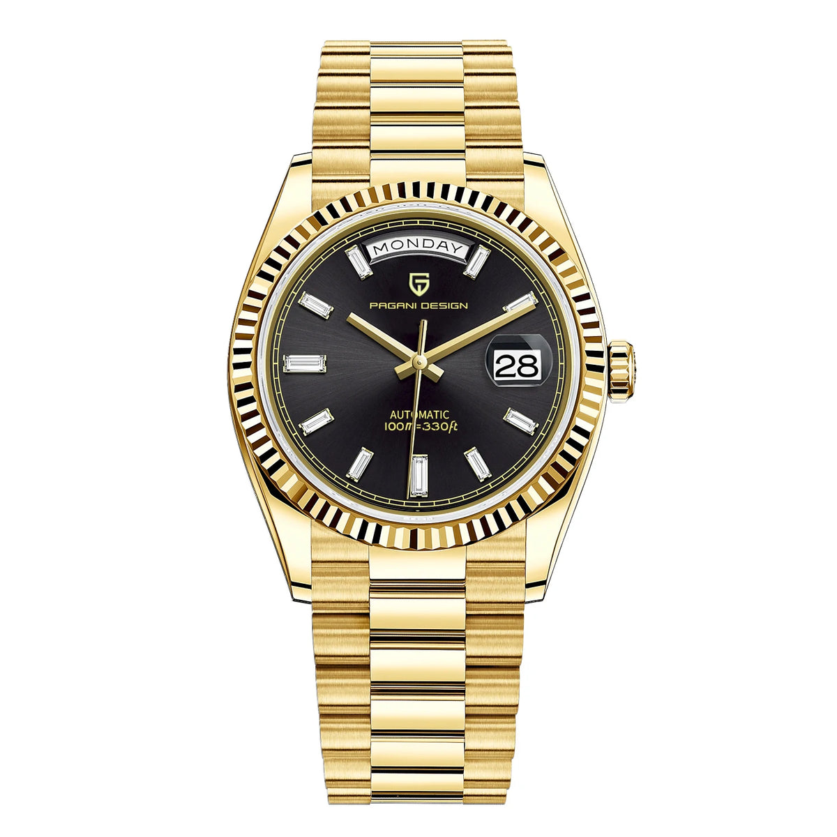 Montre mécanique automatique homme classique 36 mm