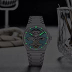 Montre homme acier inoxydable premium
