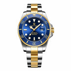 Montre de plongée homme acier inoxydable avec date
