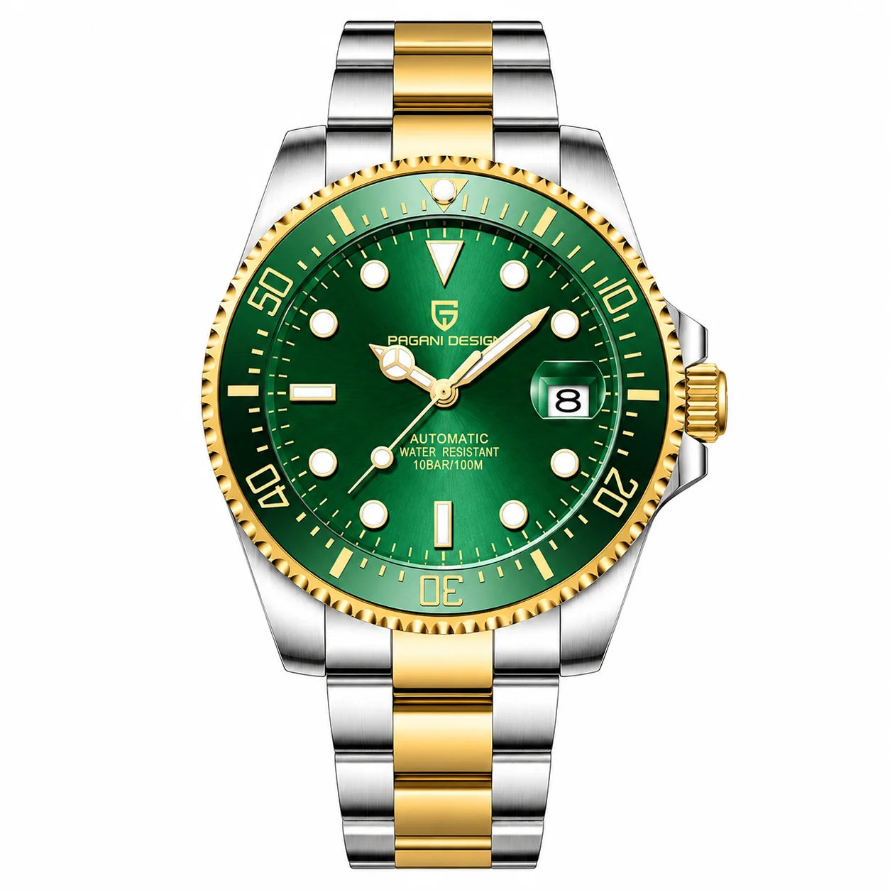 Montre mécanique homme Sentinelle Marine design sportif élégant