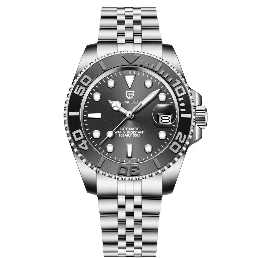 Montre mécanique automatique homme nautique
