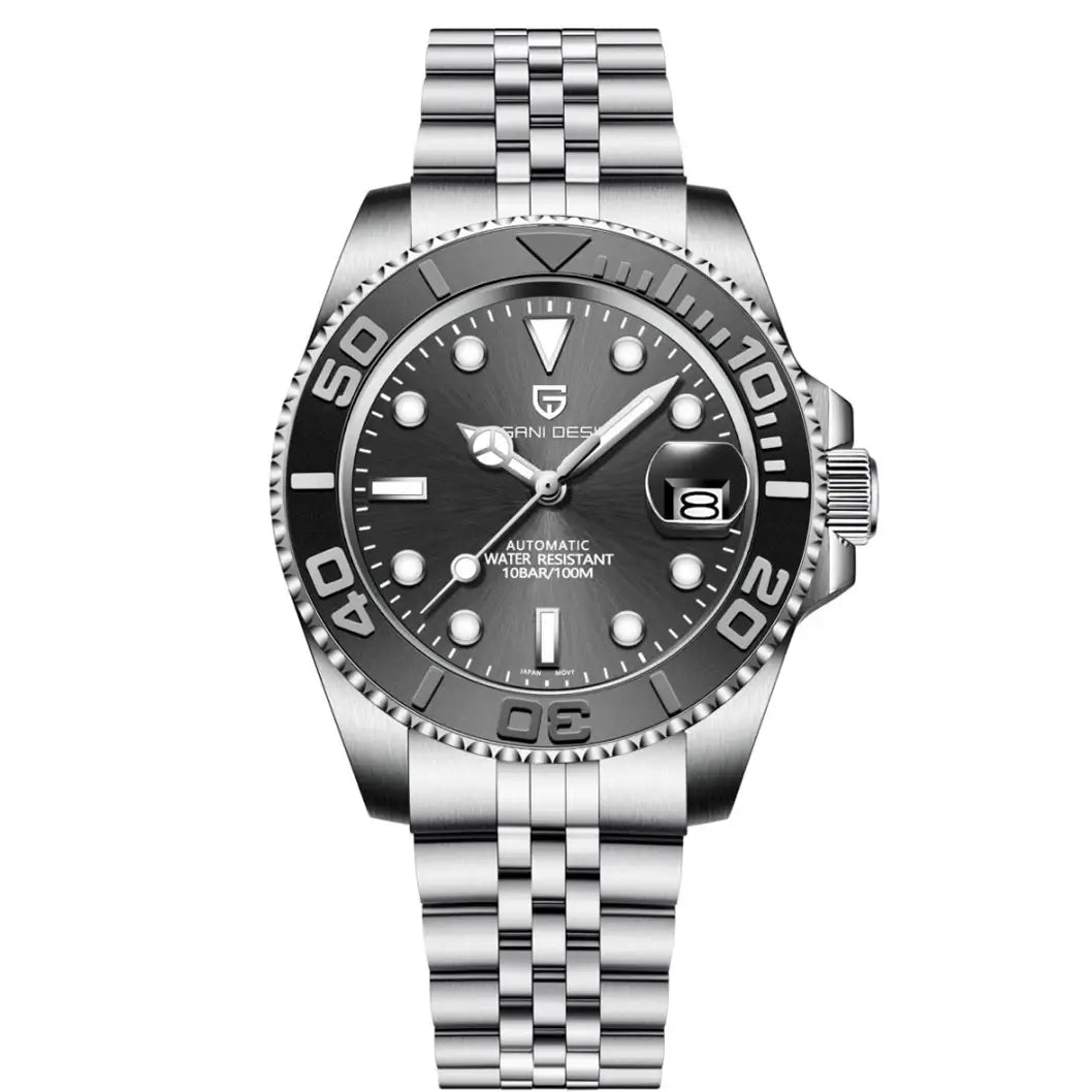 Montre mécanique automatique homme nautique
