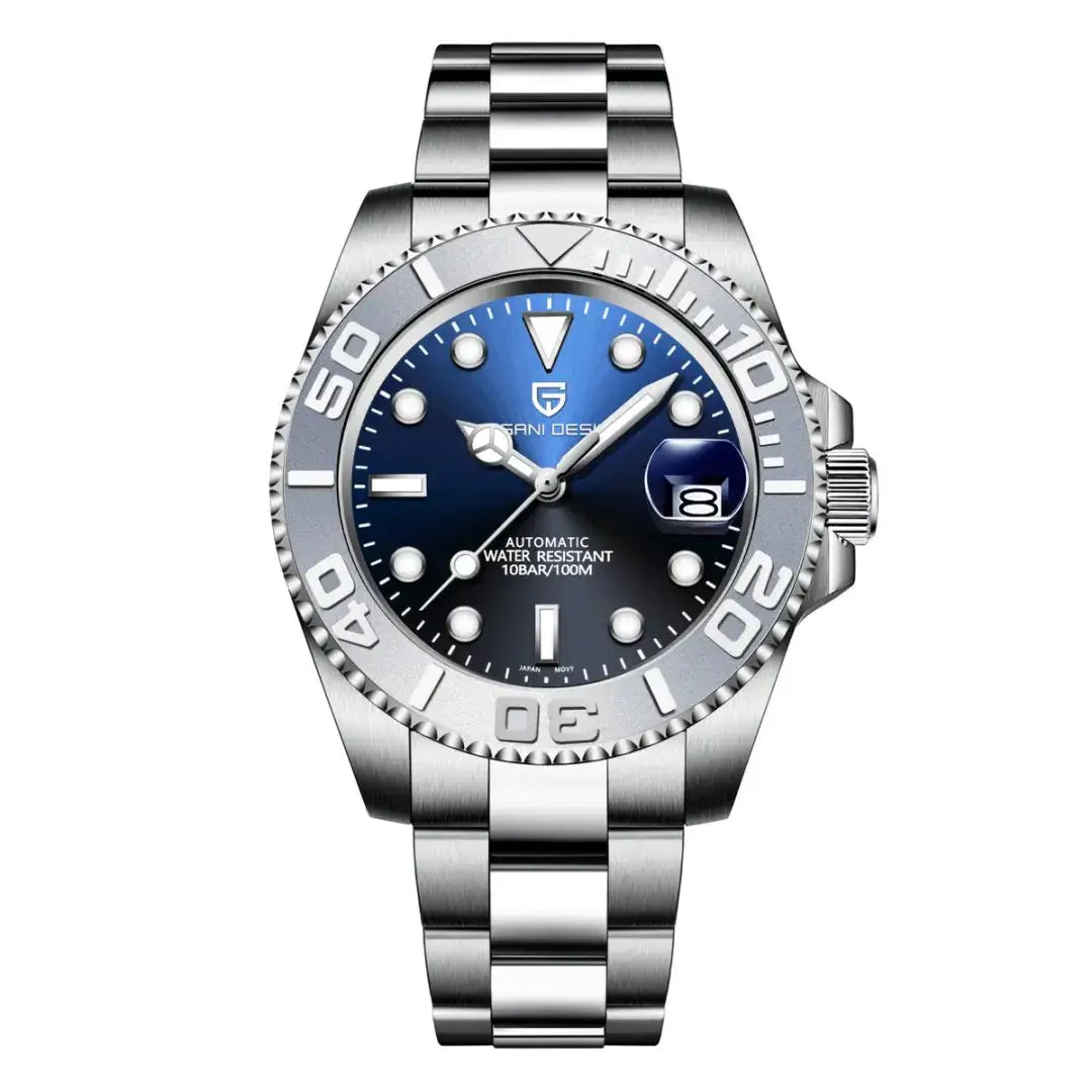 Montre homme verre saphir anti-rayures
