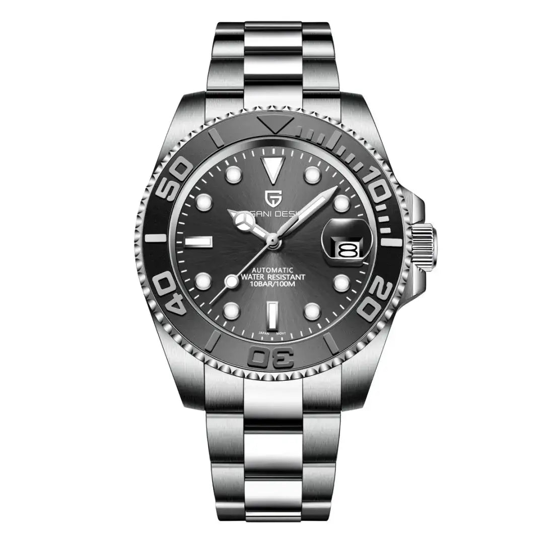 Montre homme couronne vissée
