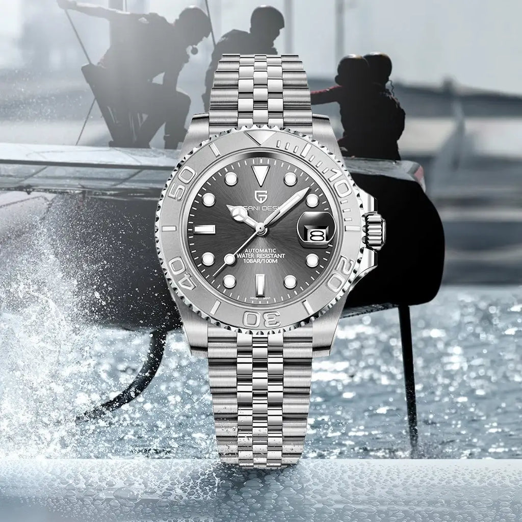 Montre automatique homme cadran lumineux
