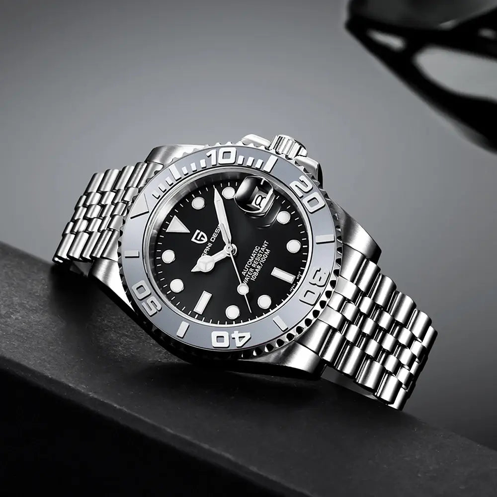 Montre homme bracelet acier inoxydable
