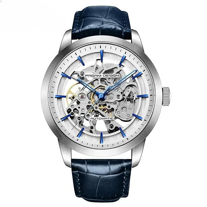 Montre homme mouvement automatique sans pile

