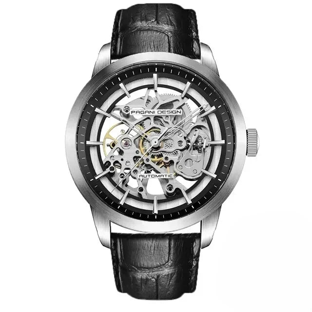 Montre homme bracelet cuir élégant

