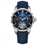 Montre homme automatique avec cadran raffiné et bracelet confortable