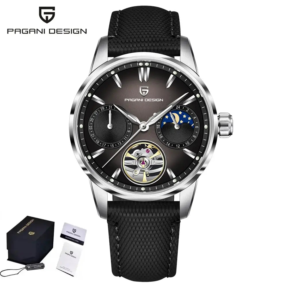 Montre homme élégante avec affichage lumineux haute visibilité