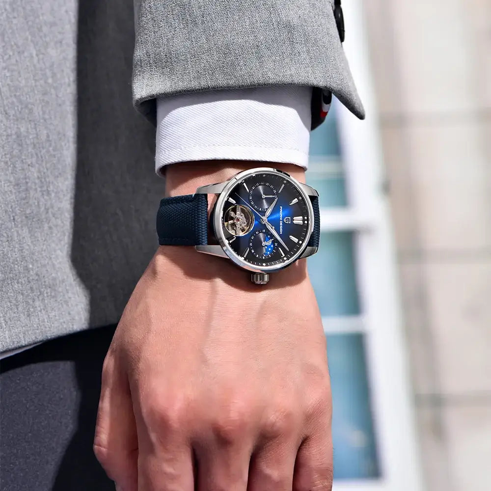 Montre mécanique sans pile pour passionnés d’horlogerie