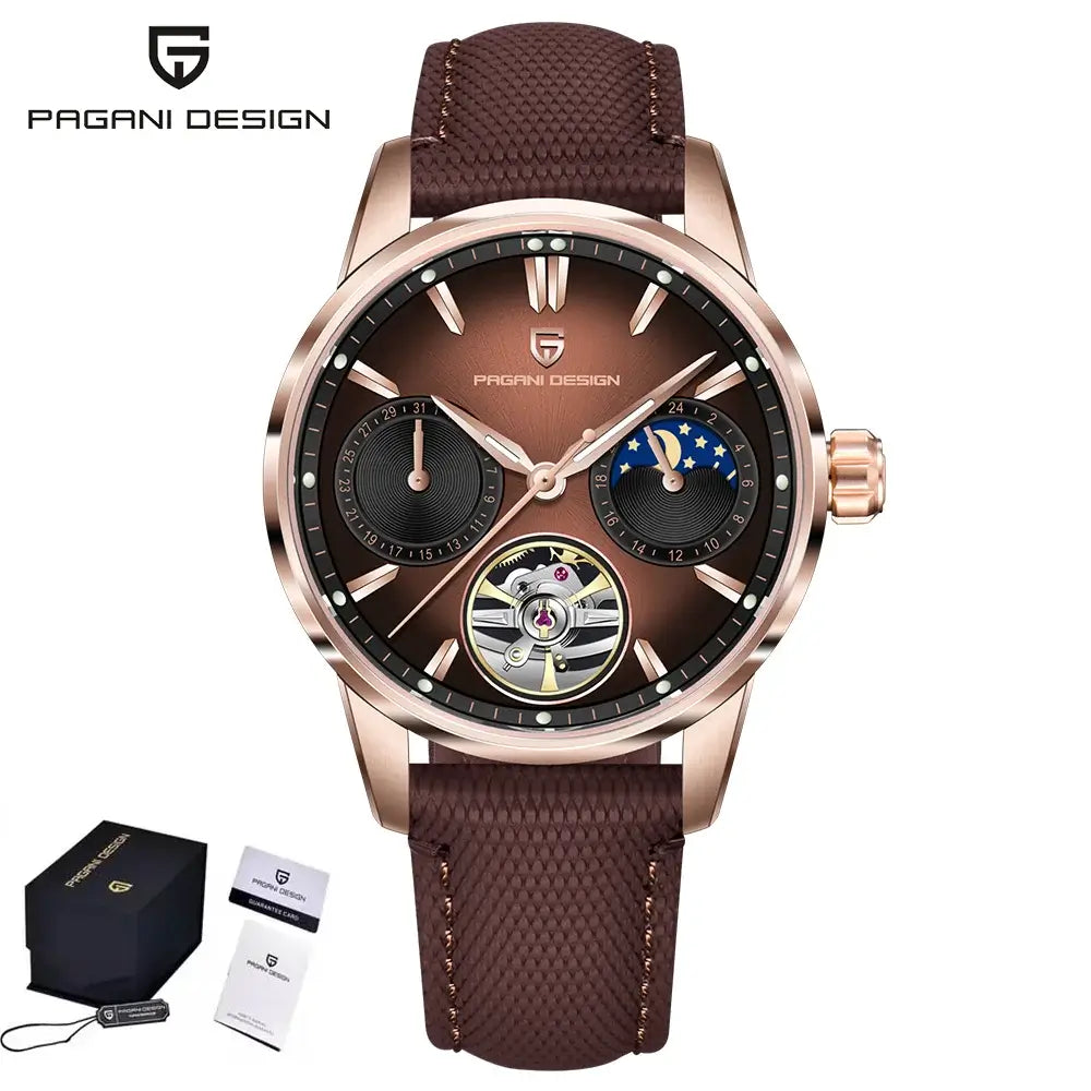 Montre premium avec verre saphir anti-rayures durable