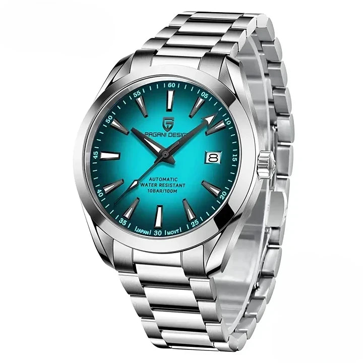 Montre mécanique automatique cadran minimaliste premium