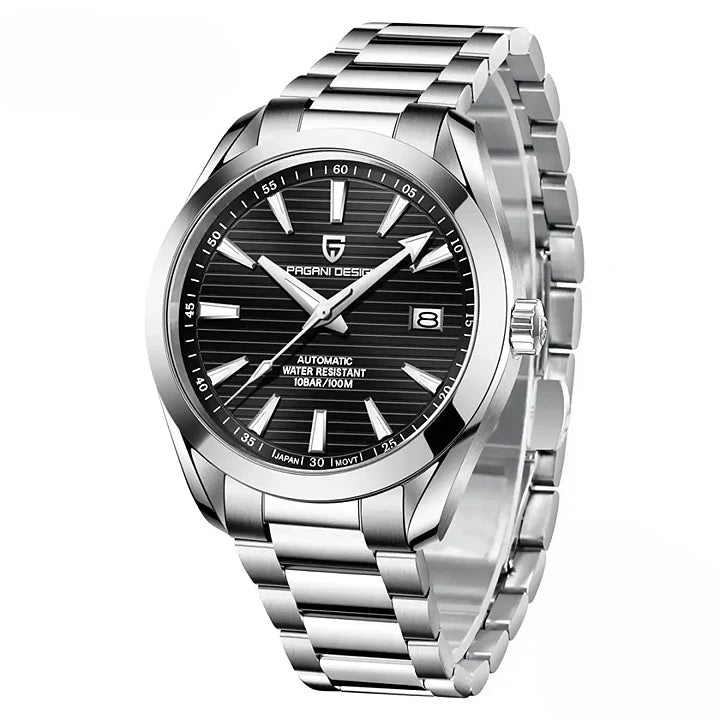 Montre acier inoxydable finition haut de gamme