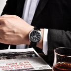 montre automatique étanche 100m verre saphir montre homme élégante usage quotidien business