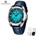 montre automatique business homme acier inoxydable montre élégante cadran minimaliste