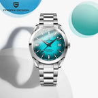 montre automatique Royal Horizon Prestige acier inoxydable cadran lumineux verre saphir montre homme luxe