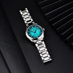 montre homme automatique acier inoxydable Royal Horizon design élégant business cadran minimaliste
