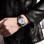 montre premium homme automatique Royal Horizon cadran lumineux design raffiné
