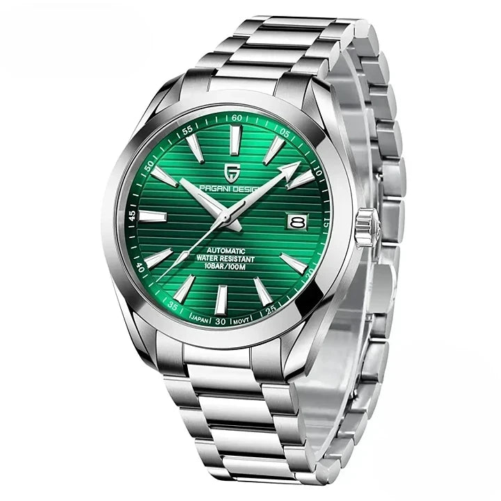 Montre homme automatique style professionnel raffiné