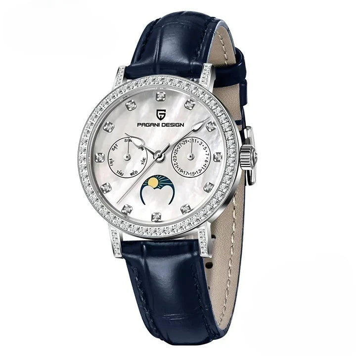 Montre femme avec mouvement japonais Quartz haute précision et style intemporel
