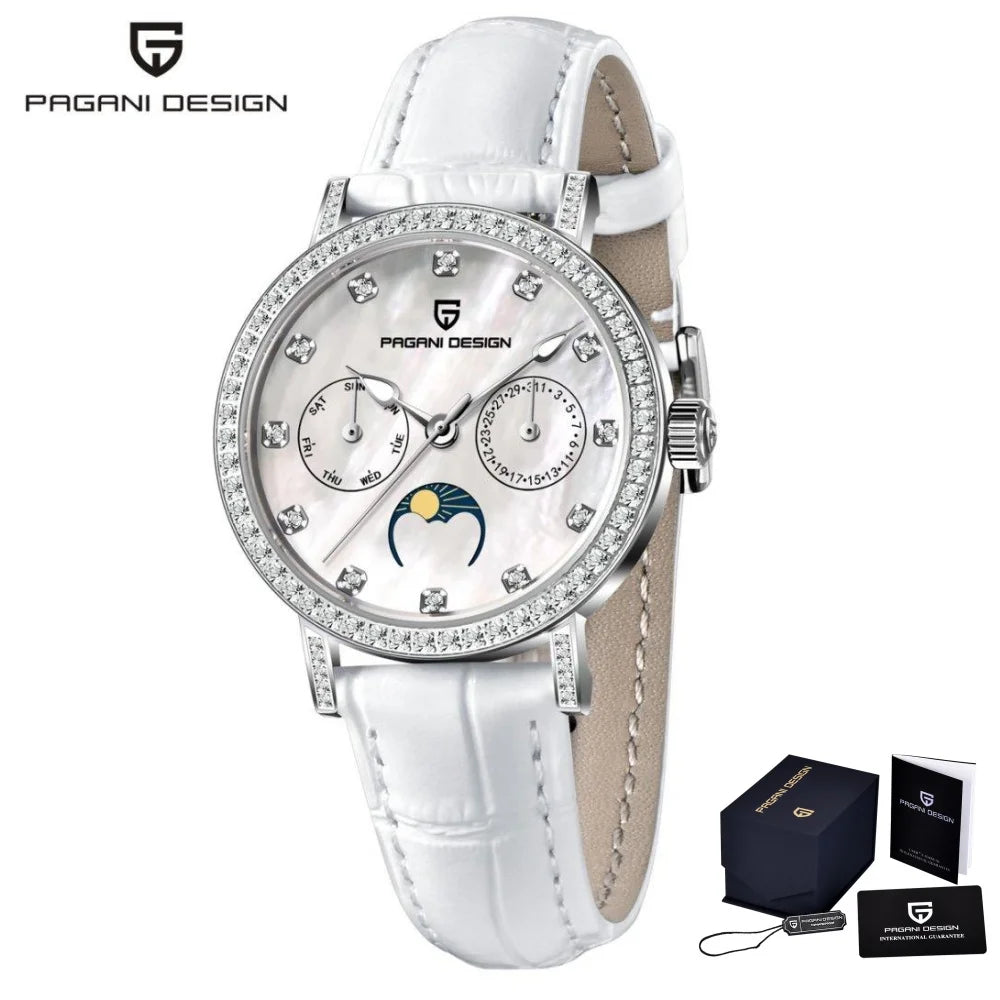 montre élégante femme acier inoxydable