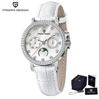 montre élégante femme acier inoxydable