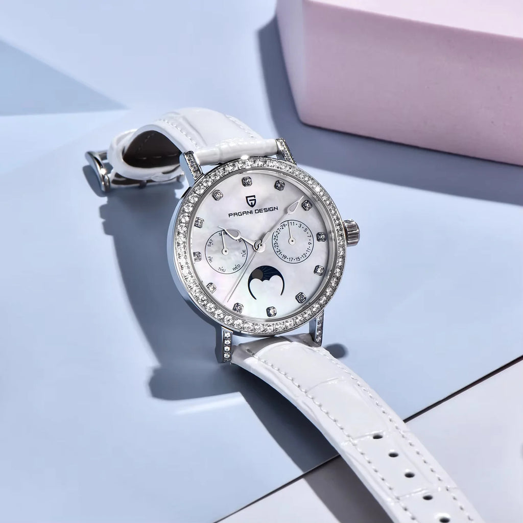 montre femme phase de lune