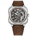 montre mécanique élégance squelette prestige