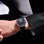 Montre mécanique automatique résistante à l’eau avec design classique et raffiné