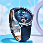 Montre homme Héritage Souverain avec cadran minimaliste et mouvement automatique