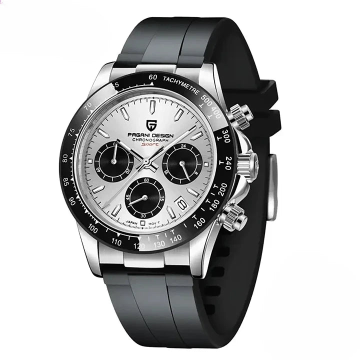 Montre quartz luxe moderne style sportif et élégant