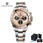montre Astralis Meteor luxe contemporain chronographe quartz japonais pour homme