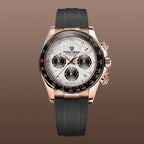 montre chronographe Astralis Meteor quartz Seiko VK63 cadran météorite verre saphir homme luxe