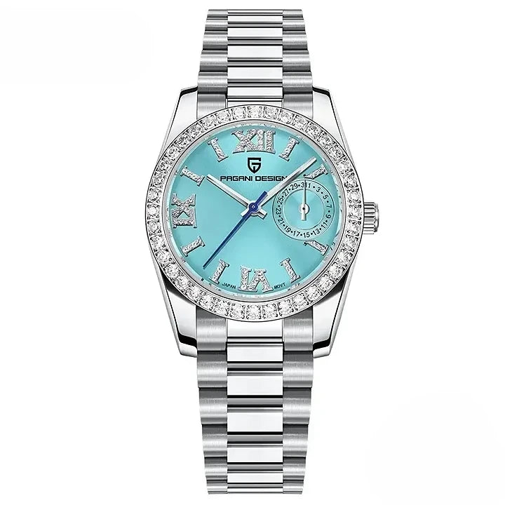 Montre Mécanique Quartz Élégance Riviera Prestige femme élégante