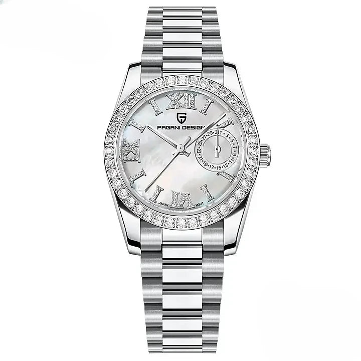 Montre acier inoxydable bracelet confortable durable