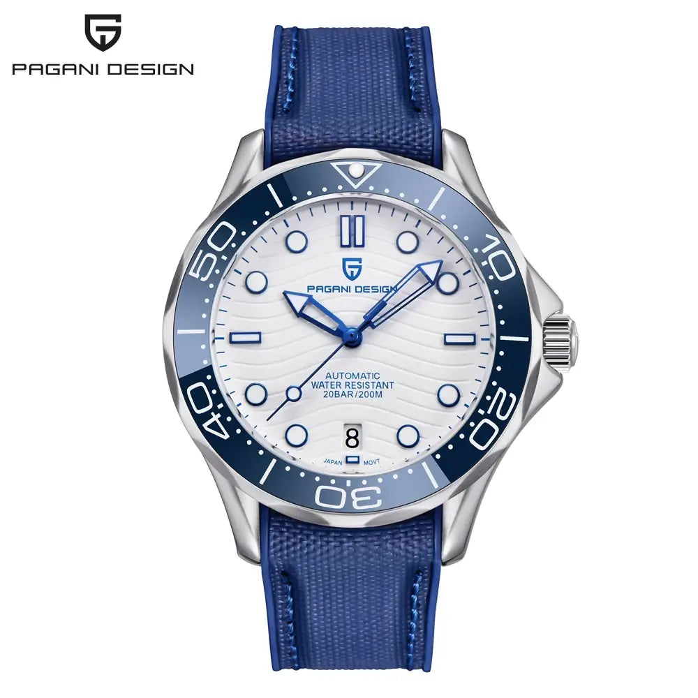 Montre homme haut de gamme avec design nautique moderne