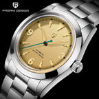 Montre luxe moderne avec verre saphir anti-rayures