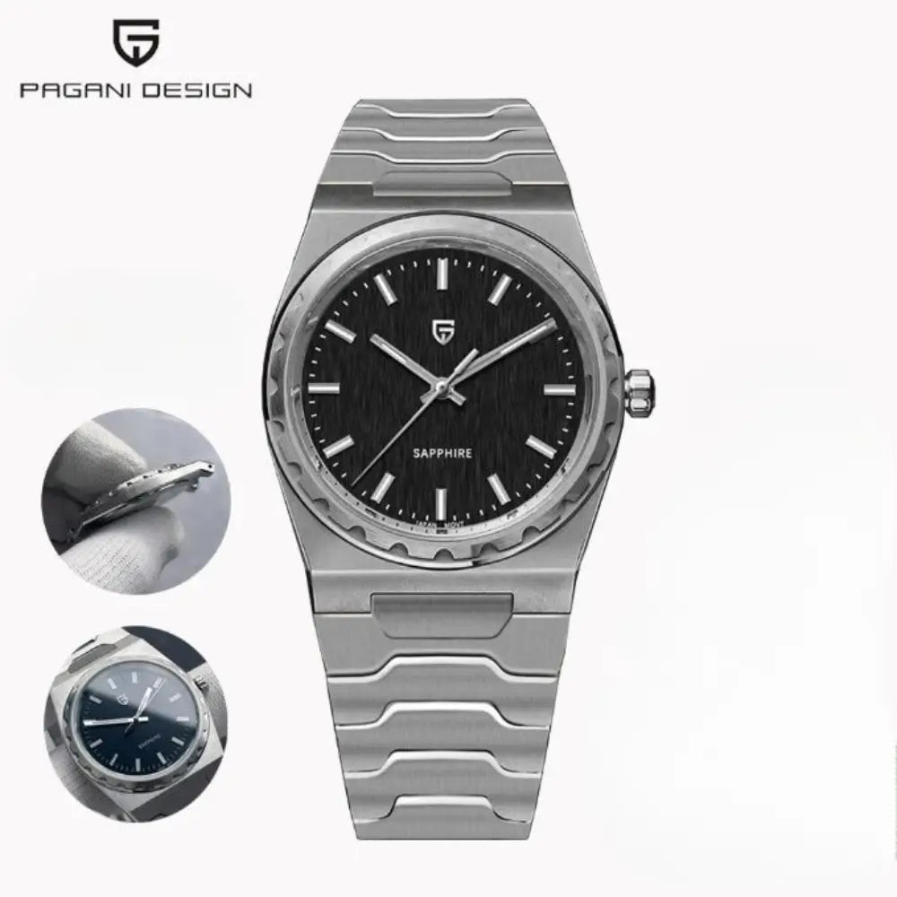 Montre minimaliste avec boîtier ultra-fin et design épuré