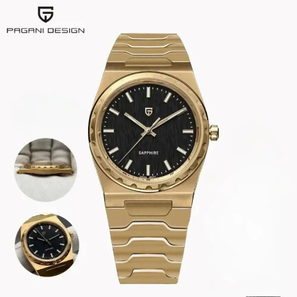 Montre quartz minimaliste au design contemporain raffiné