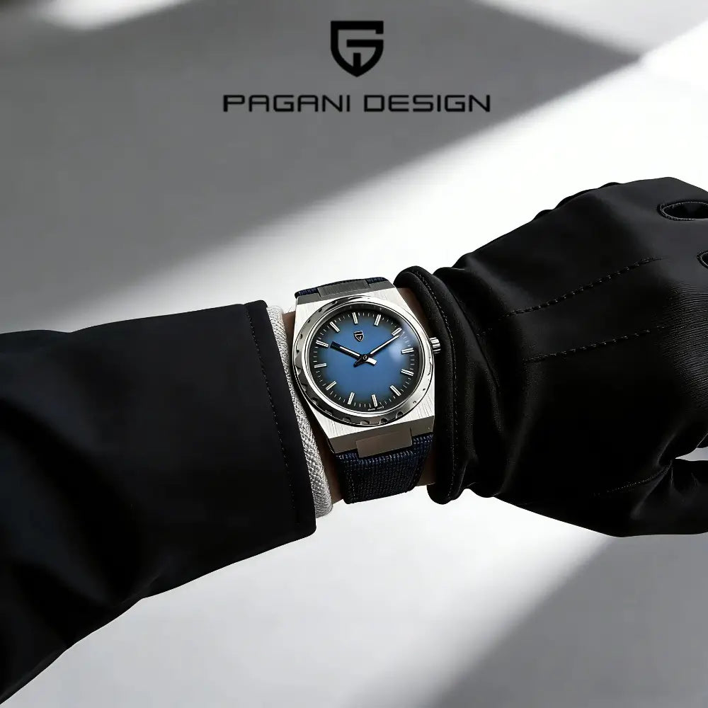 Montre quartz élégante inspirée du design horloger moderne