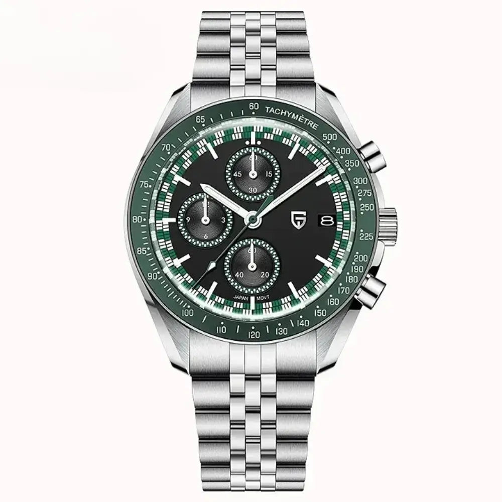 montre homme acier inoxydable premium