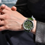 Montre Élite Racing Prestige au design sportif haut de gamme