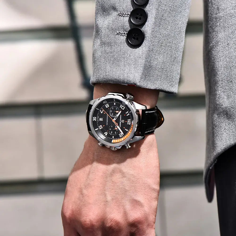 Montre PAGANI DESIGN chronographe inspirée de la compétition automobile