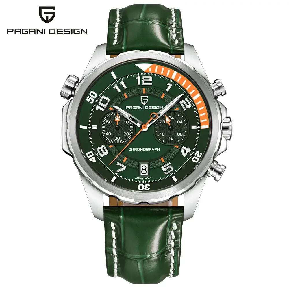 Montre homme style course automobile et luxe moderne