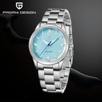 Montre homme chic sans chiffres pour un design épuré