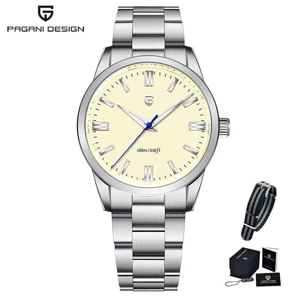 Montre contemporaine pour tenue habillée ou décontractée