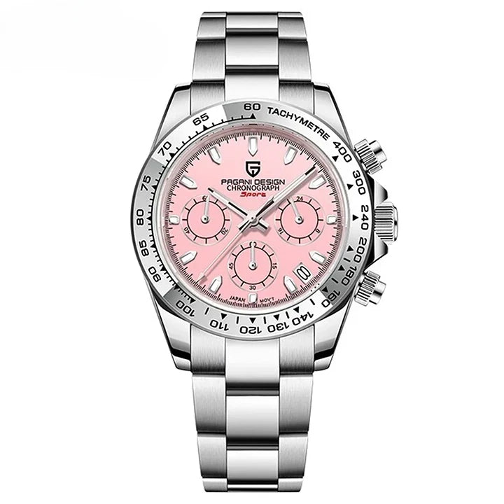 Montre Quartz Élégance Prestige avec bracelet en acier inoxydable et design raffiné