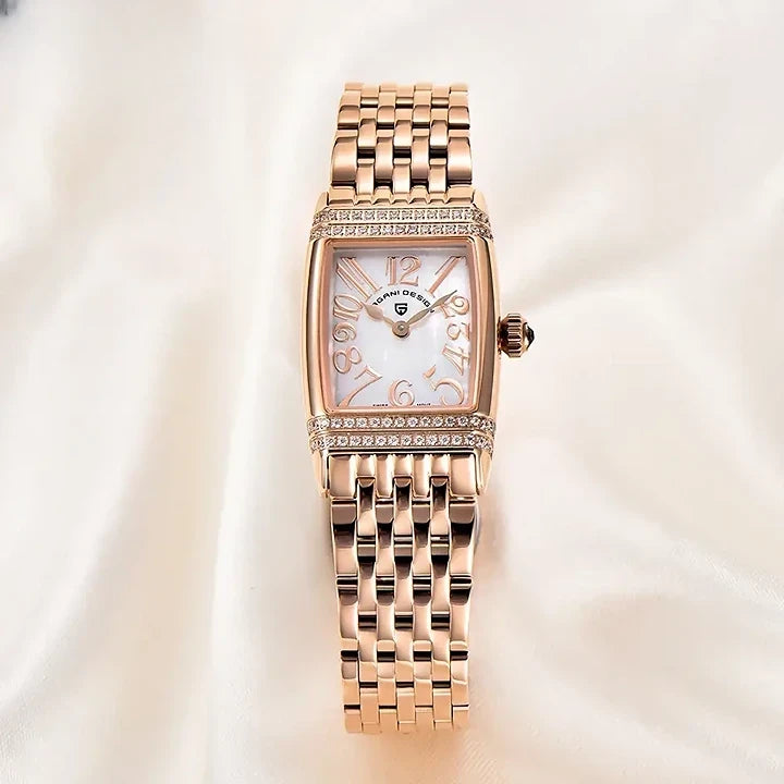 Montre Quartz Élégance Royale Signature au design contemporain pour femme moderne
